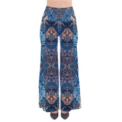 Lapislazuli Arabesque  So Vintage Palazzo Pants by kaleidomarblingart