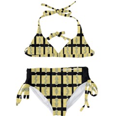 Stay Cool With Bloom In Decorative Kids  Classic Bikini Set by pepitasart