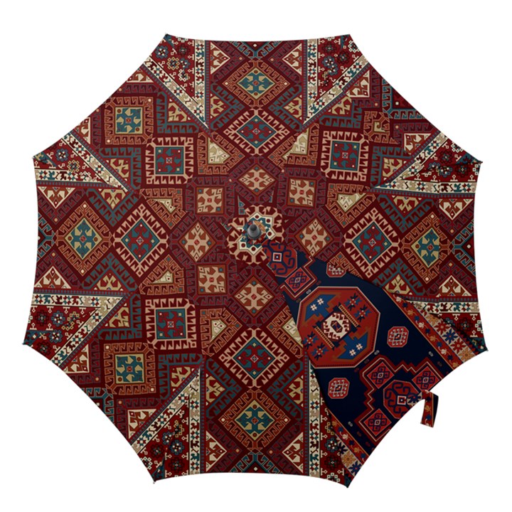 Armenian Old Carpet  Hook Handle Umbrellas (Medium)