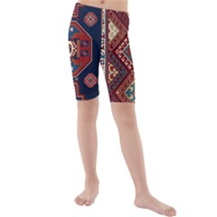 Armenian Old Carpet  Kids  Mid Length Swim Shorts by Gohar