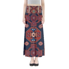 Armenian Old Carpet  Full Length Maxi Skirt by Gohar