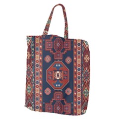 Armenian Old Carpet  Giant Grocery Tote by Gohar