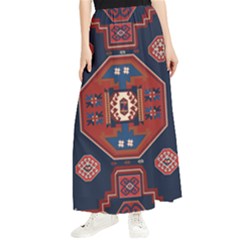 Armenian Old Carpet  Maxi Chiffon Skirt by Gohar