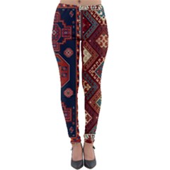 Armenian Old Carpet  Lightweight Velour Leggings by Gohar