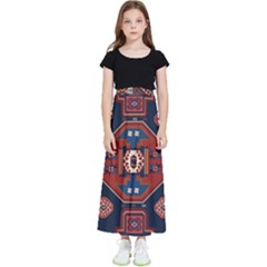 Armenian Old Carpet  Kids  Flared Maxi Skirt by Gohar