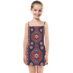 Armenian Old Carpet  Kids  Summer Sun Dress by Gohar