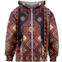 Armenian Old Carpet  Kids  Zipper Hoodie Without Drawstring View1