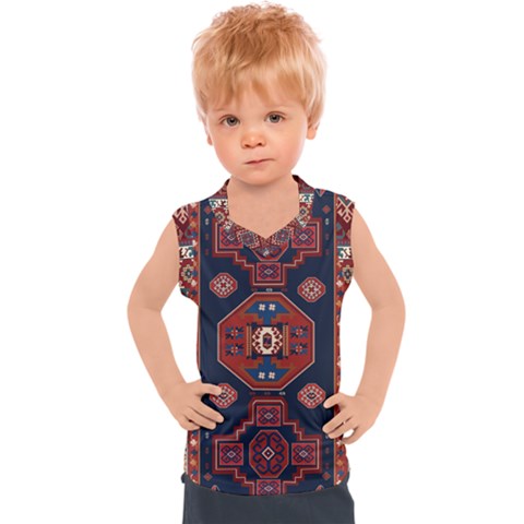 Armenian Old Carpet  Kids  Sport Tank Top by Gohar