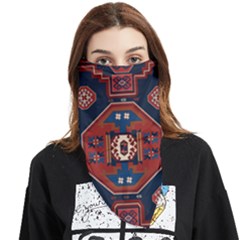 Armenian Old Carpet  Face Covering Bandana (triangle) by Gohar