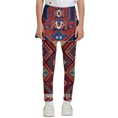 Armenian Old Carpet  Kids  Skirted Pants by Gohar