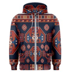 Armenian Carpet Men s Zipper Hoodie by Gohar