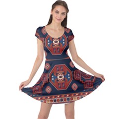 Armenian Carpet Cap Sleeve Dress by Gohar