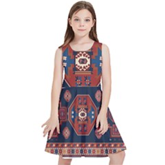 Armenian Carpet Kids  Skater Dress by Gohar