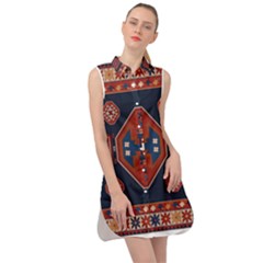 Armenian Carpet Sleeveless Shirt Dress by Gohar