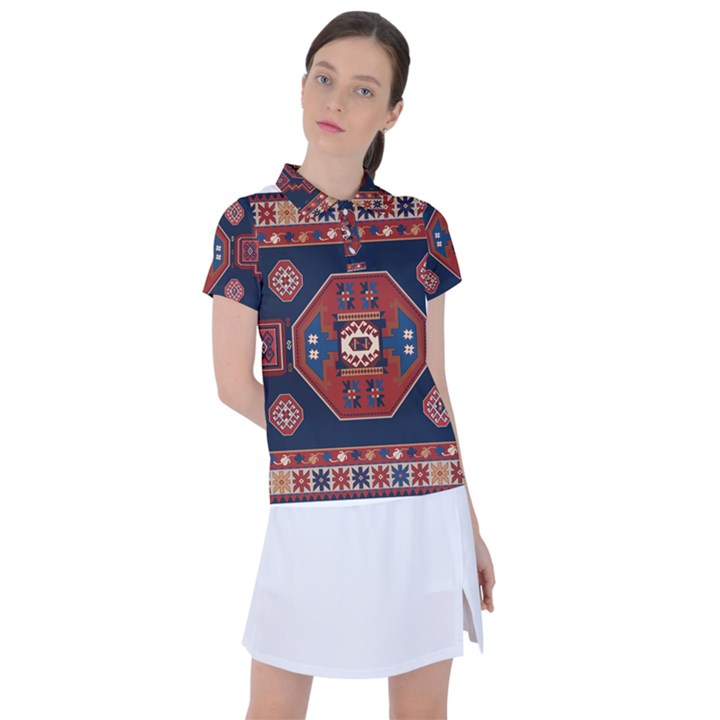 Armenian Carpet Women s Polo Tee