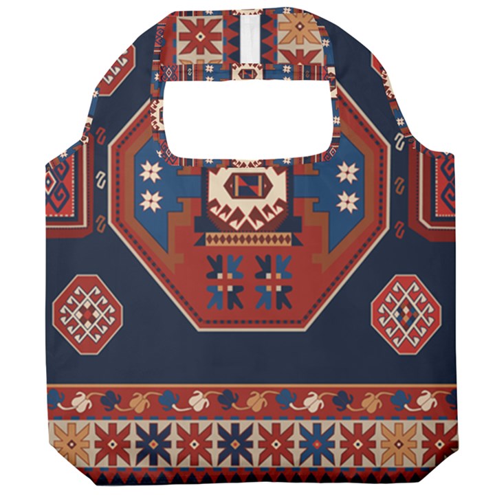 Armenian Carpet Foldable Grocery Recycle Bag