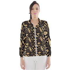 Natura Premium Golden Leaves Women s Windbreaker by ConteMonfrey