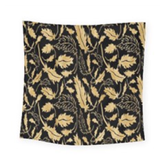 Natura Premium Golden Leaves Square Tapestry (small) by ConteMonfrey