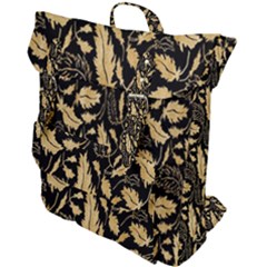 Natura Premium Golden Leaves Buckle Up Backpack by ConteMonfrey