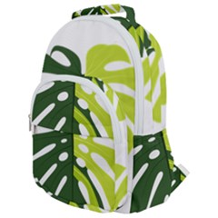 Monstera  Rounded Multi Pocket Backpack by ConteMonfrey