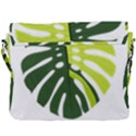 Monstera  Buckle Messenger Bag View3