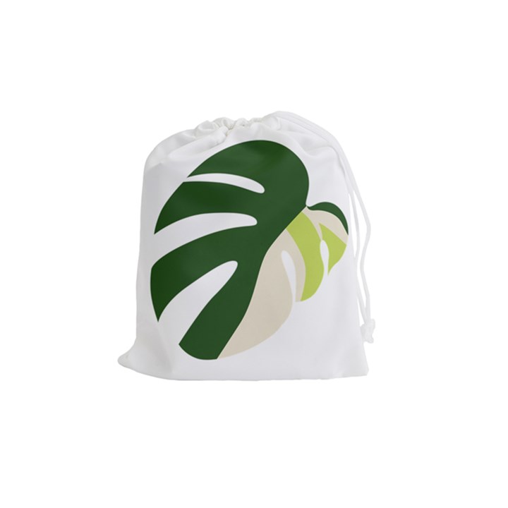 Monstera Drawstring Pouch (Medium)