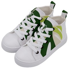 Monstera Kids  Mid-top Canvas Sneakers by ConteMonfrey