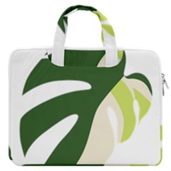 Monstera Macbook Pro 13  Double Pocket Laptop Bag by ConteMonfrey