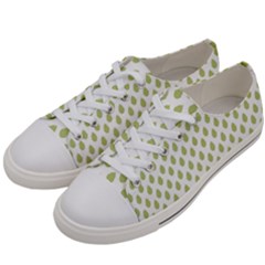 Fall Of Leaves Women s Low Top Canvas Sneakers by ConteMonfrey