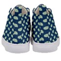 Blue Pines Blue Kids  Mid-Top Canvas Sneakers View4