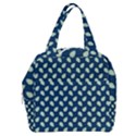 Blue Pines Blue Boxy Hand Bag View1