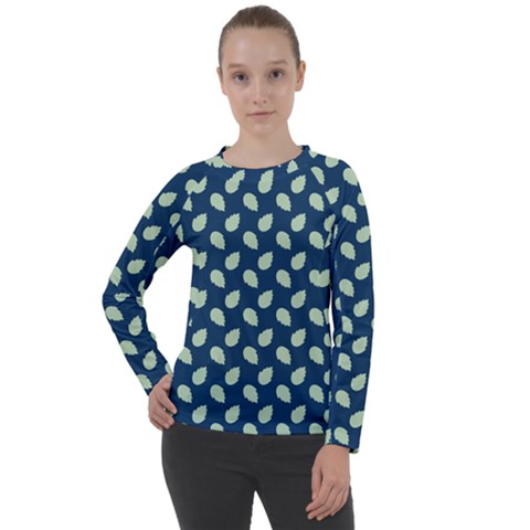 Blue Pines Blue Women s Long Sleeve Raglan Tee by ConteMonfrey