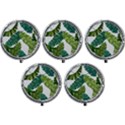 Banana Leaves Tropical Mini Round Pill Box (Pack of 5) View1