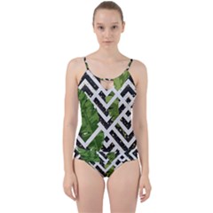 Modern Garden Cut Out Top Tankini Set by ConteMonfrey