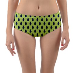 Blue Pines Reversible Mid-waist Bikini Bottoms by ConteMonfrey