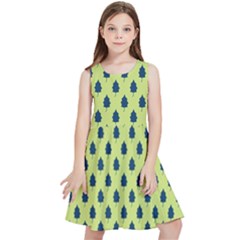 Blue Pines Kids  Skater Dress by ConteMonfrey