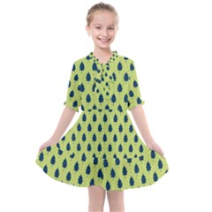 Blue Pines Kids  All Frills Chiffon Dress by ConteMonfrey