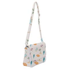 Cool Summer Pattern - Beach Time!   Shoulder Bag With Back Zipper by ConteMonfrey