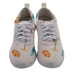 Cool Summer Pattern - Beach Time!   Women Athletic Shoes by ConteMonfrey