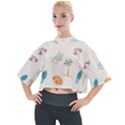 Cool Summer Pattern - Beach Time!   Mock Neck Tee View1