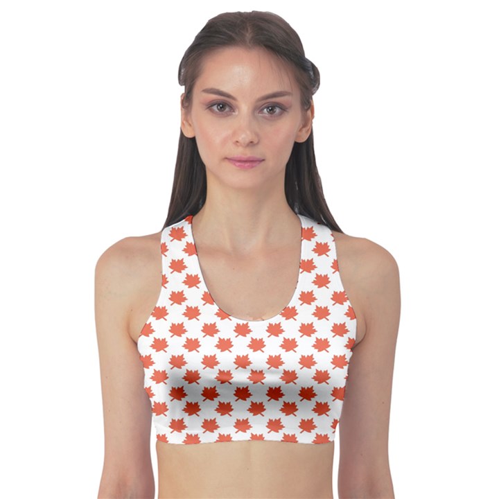 Maple Leaf   Sports Bra