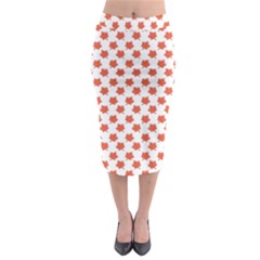 Maple Leaf   Midi Pencil Skirt by ConteMonfrey