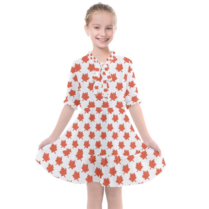 Maple Leaf   Kids  All Frills Chiffon Dress