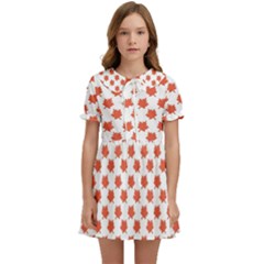 Maple Leaf   Kids  Sweet Collar Dress by ConteMonfrey