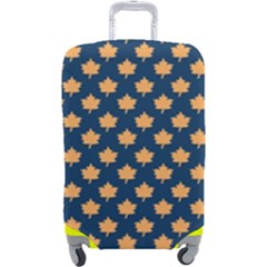 Oh Canada - Maple Leaves Luggage Cover (large) by ConteMonfrey