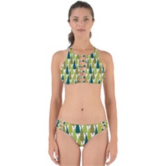 Pine Trees   Perfectly Cut Out Bikini Set by ConteMonfrey