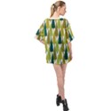 Pine Trees   Oversized Chiffon Top View2