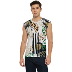 Modern Jungle Men s Raglan Cap Sleeve Tee by ConteMonfrey