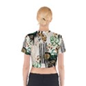 Modern Jungle Cotton Crop Top View2