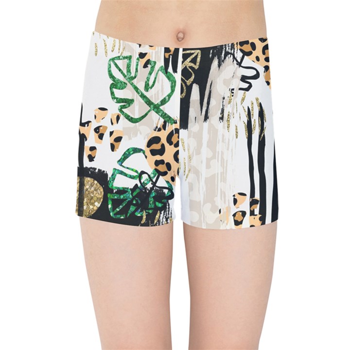 Modern Jungle Kids  Sports Shorts